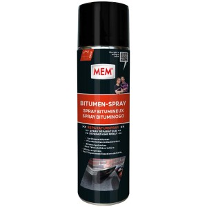 MEM Bitumen-Spray 500ml für Reparaturen und Abdichtungen im Außenbereich.
