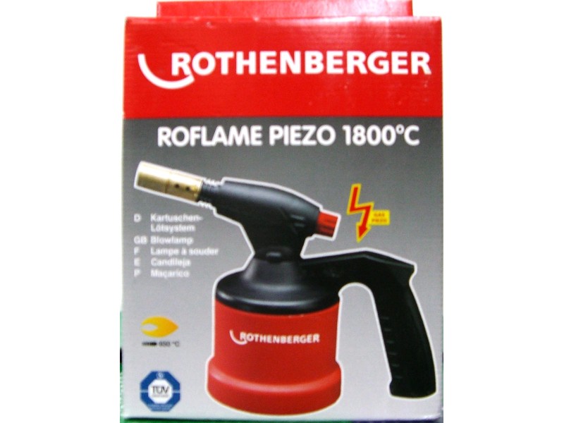 Rothenberger Lampe à souder RoFlame Premium Piezo