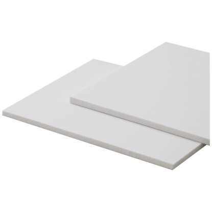 PVC Opak geschäumt Weiss 1'200 x 1'000 mm / Stärke 5 mm
