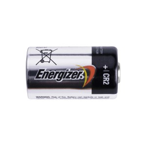 Batteria al litio Energizer CR2, 3V, per foto e dispositivi elettronici.