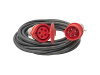 Steffen Industrie-Verlängerungskabel GdV 5 x 1,5 mm² / IP44 Schwarz Länge 5 m