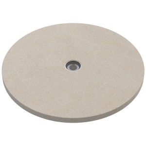 Runder Outdoorchef Pizzastein aus Cordierit, Ø 32 cm, mit Hitze-Indikator für knusprige Pizza.
