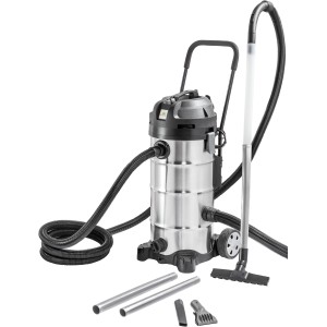 Aspiratore per laghetti Heissner F650 Perfect con accessori per la cura e la pulizia del laghetto.