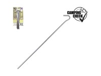 1000pz Picchetti in plastica per tende, tela e giardino, 16x3,5cm, 5mm