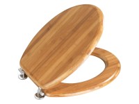 Wenko WC-Sitz Bambus Dunkel