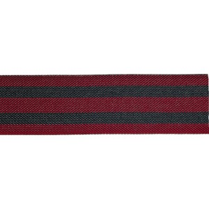 Sangle de luge rouge et noire au mètre, résistante aux UV, charge max. 125 kg.