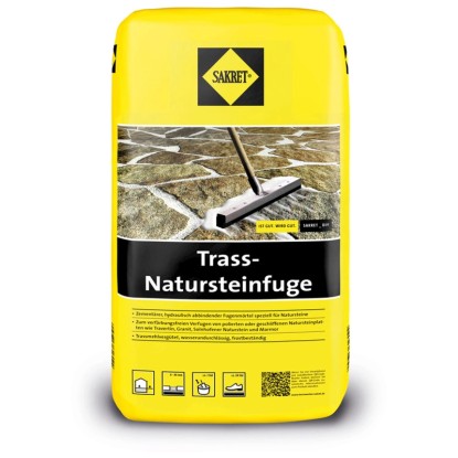 Sakret Trass-Natursteinfuge TNF 25 kg