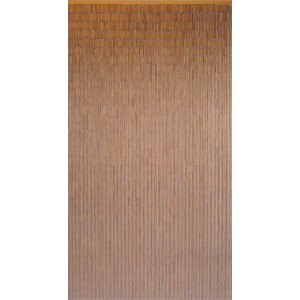 Rideau de porte en bambou Saigon, 120x220 cm, naturel, comme séparateur de pièce ou décoration.