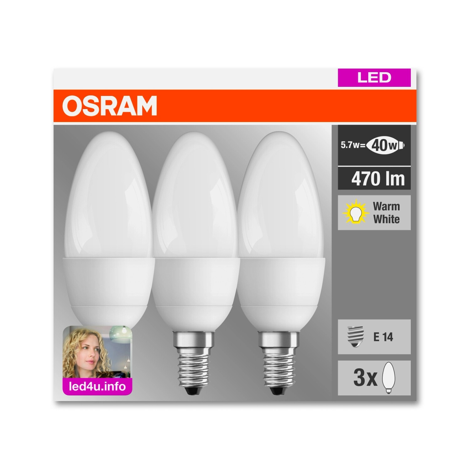 Osram Lampe spéciale Oven culot G9 Blanc chaud 40 W / 490 lm