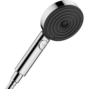 Doccetta Hansgrohe Pulsify Select S 105 con 3 getti in cromo.