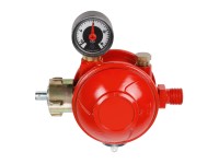 Rothenberger Propangasregler 50 mbar zweistufig mit Druckanzeige