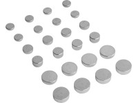 Knopfzellen-Set Alkaline 24-tlg.