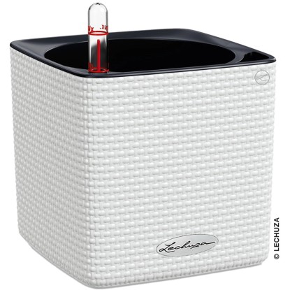Lechuza Pflanztopf Cube Color Weiss 16 (HxBxT) 160 x 170 x 170 mm