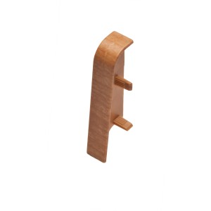 Zwischenstück Kirsche (2 Stk.) für Sockelleisten, Zubehör für Laminat & Parkett.