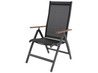 Doppler Klappstuhl Expert Plus Wood Anthrazit-Schwarz