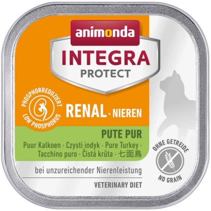 Integra Katzen-Spezialfutter Protect Niere Pute pur je 100 g / 16 Stk.