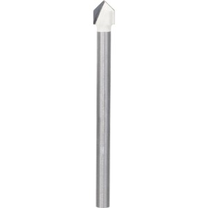 Punta per piastrelle Bosch CYL-9, 8mm, per ceramica morbida. Punta argentata con punta affilata.