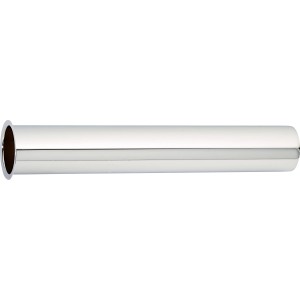 Tube plongeur chromé, Ø 32 mm, 200 mm, pour rallonge de siphon.