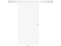 Holzschiebetür-Set Margalida Weiss Komplettset mit Griffmuschel 180 cm x 212 cm Holzschiebetür-Set Margalida Weiss Komplettset mit Griffmuschel 180 cm x 212 cm
