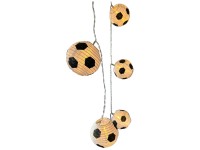 LED-Solar-Lampionkette Fussball 10 LED LED-Solar-Lampionkette Fussball 10 LED