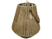 Laterne Coari Jute Ø 27 cm / Höhe 30 cm