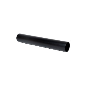 Tuyau noir Marley PE-HD, Ø 110 mm, longueur 3 m pour conduites d'eau froide.