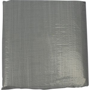 Tapis de sol gris EXIT pour piscine 380x380 cm pour la protection du fond.
