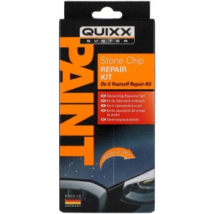 Quixx Kit riparazione scheggiature Universal per riparare danni alla vernice auto.