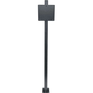 Support pour boîte aux lettres Alpertec anthracite pour installation autoportante.