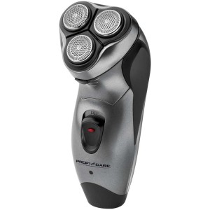 Rasoir pour homme Profi Care HR 3053 anthracite avec 3 têtes de rasage.