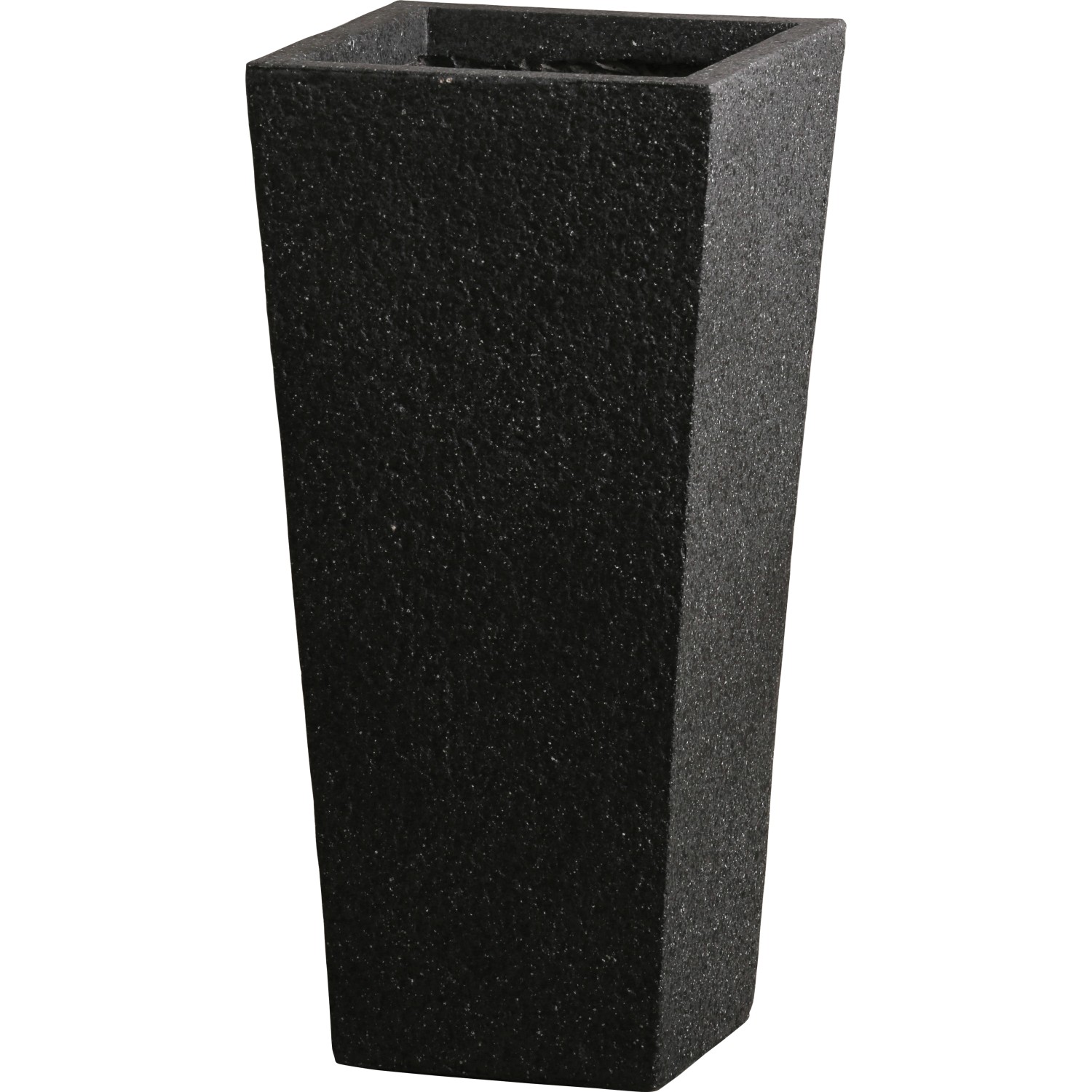 Pflanzgefäss Calais konisch Anthrazit (HxBxT) 18 x 18 x 38,5 cm kaufen