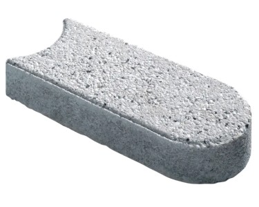 Bradas Bordo Per Prato In Plastica Grigia, Altezza 20 Cm, Lunghezza 9 M, Flessibile Per Giardino