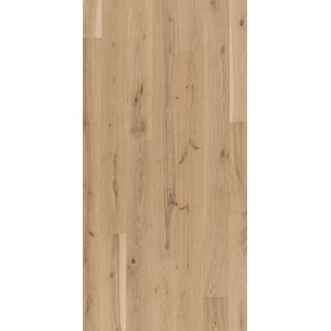 Parador Parquet Basic Rustikal Chêne Blanc, lame aspect bois clair avec nœuds.