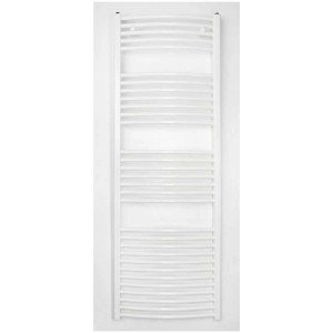 Radiateur sèche-serviettes blanc Sonnenkönig Nela 3, un radiateur échelle pour serviettes chaudes.
