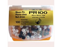 Mauer-Pic Hütchen 100 Stk. Mauer-Pic Hütchen 100 Stk.