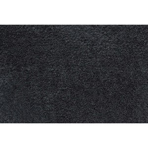 Moquette Andiamo Samar en fibres anthracite, au mètre avec texture fine.