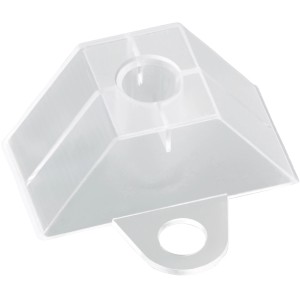 Distanziatore trapezoidale per lastre profilate 70/18 e 76/18, 20 pezzi, per un'installazione sicura di coperture in plastica.