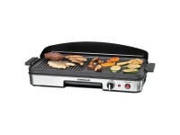 Rommelsbacher Tischgrill BBQ 2003 Edelstahl/Schwarz 1'900 W