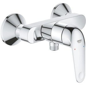 Miscelatore monocomando per doccia Grohe Swift lucido.