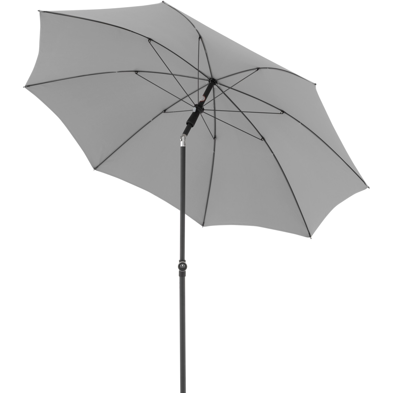 Sonnenschirm Active Green Edition Hellgrau Ø 210 cm kaufen bei OBI