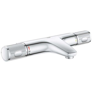 Grohe Precision Feel miscelatore termostatico per vasca, cromo, interasse 153 mm. Rubinetteria per vasca con controllo temperatura.