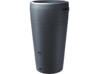 Waterform Regentonne Tube Kunststoff Anthrazit 230 l