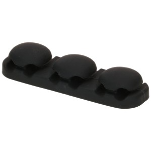 Kit de 2 range-câbles noirs Cable Home pour la gestion des câbles.