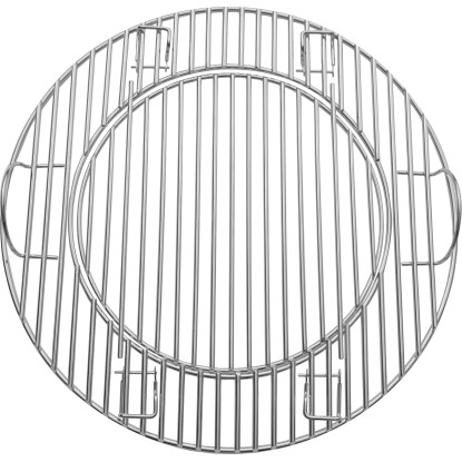 Jamestown Grillrost für Holzkohle-Kugelgrill Dexter Schwarz Ø 45 cm