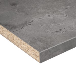 Piano di lavoro Kaindl Atlantic Stone Graphite, 63,5 cm larghezza, decoro pietra