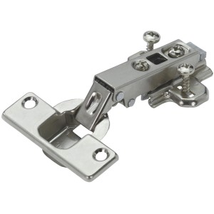 Cerniera a scodellino Hettich Ecomat, a sormonto, con montaggio a clip. Ferramenta per ante di mobili, set da 12.