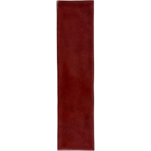 Eurostone Carrelage mural Santorin faience Rouge brillante 7,5 x 30 cm