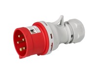 Spina CEE a 5 poli IP44 con convertitore di fase Grigio Rosso 32 A Spina CEE a 5 poli IP44 con convertitore di fase Grigio Rosso 32 A