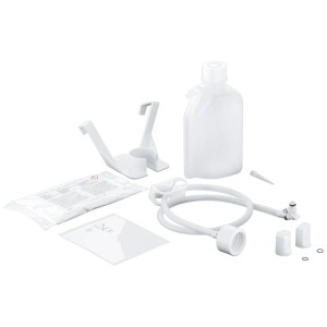 Grohe Sensia Arena kit de détartrage : Kit avec détartrant, bouteille, tuyau, buses et accessoires pour WC douche.