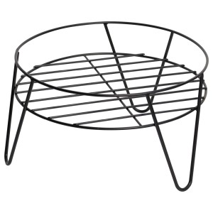 Supporto per piante Wagner GH 0620 Hairpin Style in acciaio nero, Ø 34 cm.
